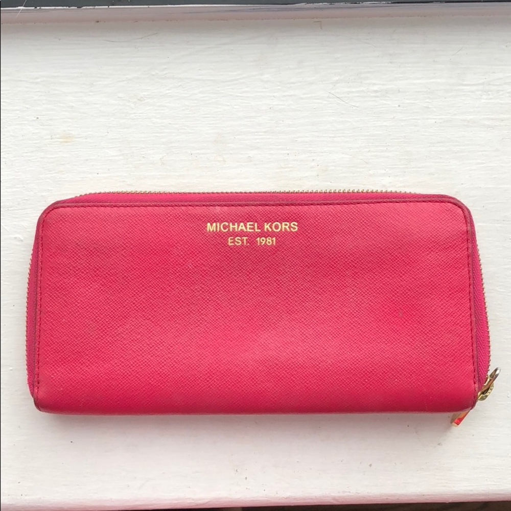Hot Pink Michael Kors Wallet